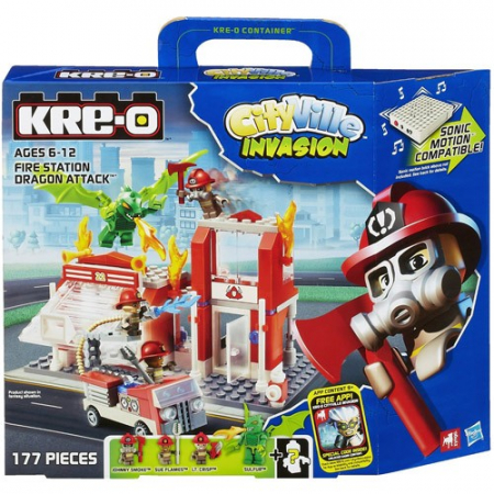 KRE-O Fire Station Dragon Attack Hasbro [1]