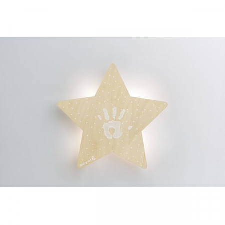 Decoratiuni - Lampa de veghe cu amprenta vopsea Baby Art