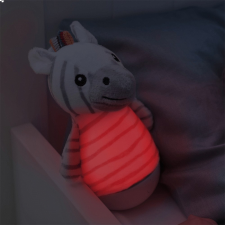 Lampa de Veghe Multicolora Zazu Kids Hoppa Mitica Zebra Zack [1]