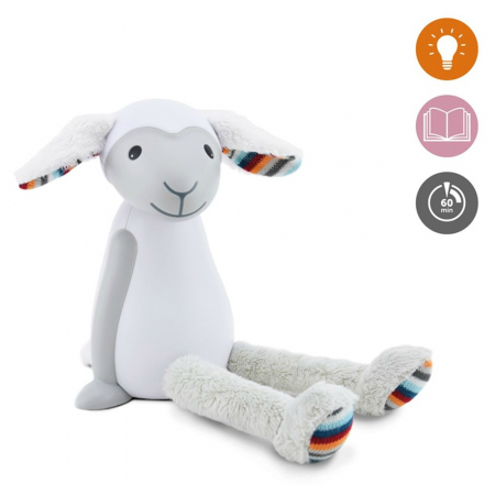 Lampi de veghe - Lampa de Veghe Oita Zazu Kids Fin Gri