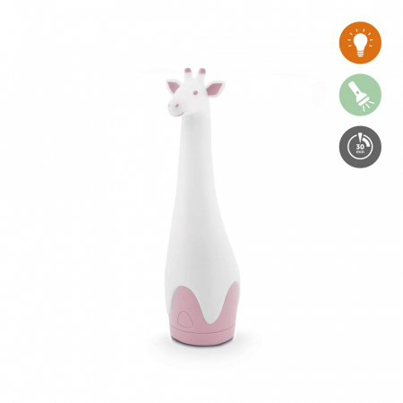 Lampa de Veghe Zazu Kids cu Lanterna Gina Roz [0]