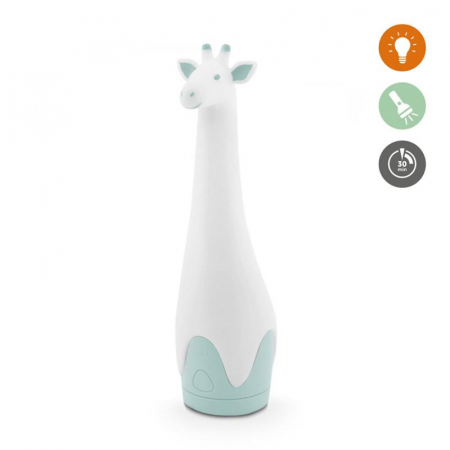 Lampa de Veghe Zazu Kids cu Lanterna Gina Verde [0]