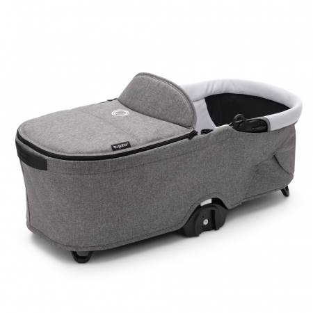 Landouri si portbebe - Landou Bugaboo Dragonfly Grey Melange