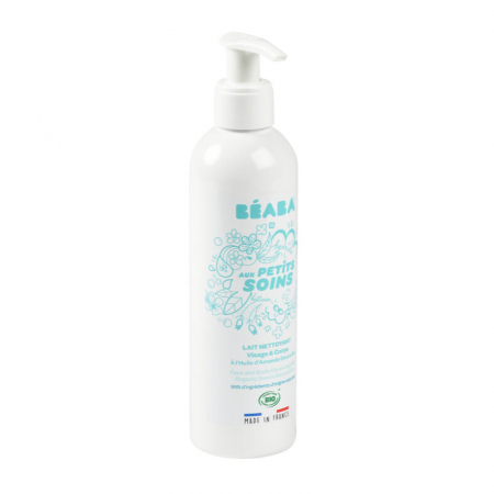 Lapte de curatare fata si corp pentru bebelusi Beaba 250 ml, Certificat Organic [1]
