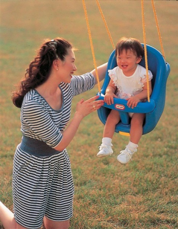 Jucarii de exterior - Leagan Little Tikes pentru copii mici