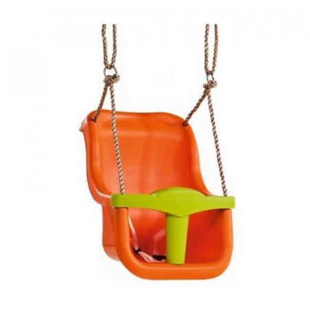 Leagan pentru copii Luxe PP portocaliu - verde lime