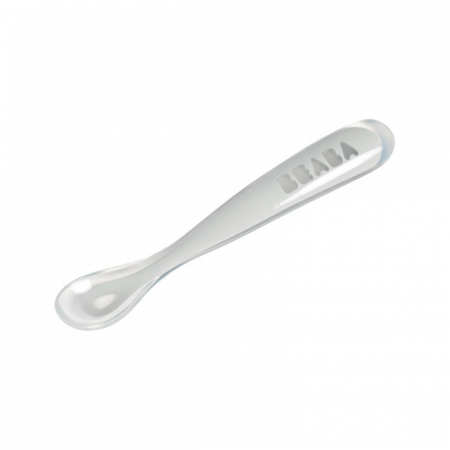 Articole hranire copii - Lingurita silicon Beaba Light Mist