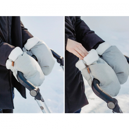 Manusi pentru carucior Beaba Heather Grey [3]