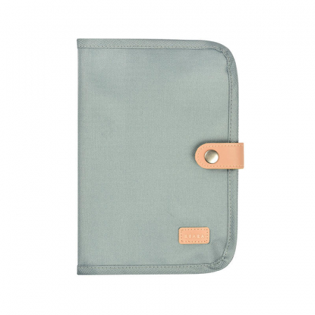 Genti bebe - Mapa Carnet de Vaccinari 17.5x25 cm Beaba Sage Green