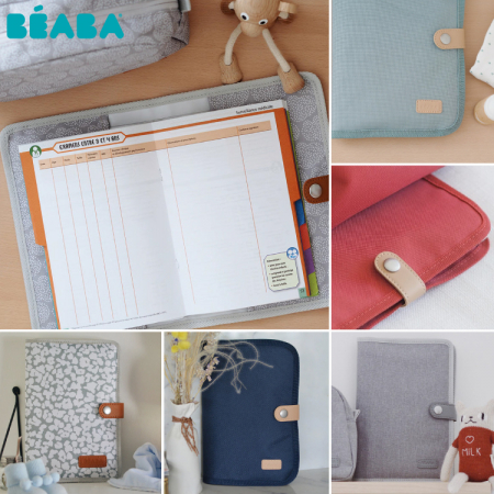 Mapa Carnet de Vaccinari 17.5x25 cm Beaba Heather Grey [3]