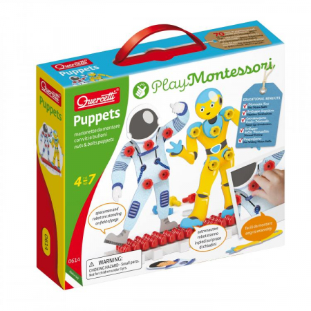 Seturi constructie copii - Marionete Quercetti Montessori