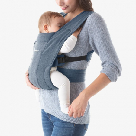 Marsupiu Ergobaby Embrace Oxford Blue [2]