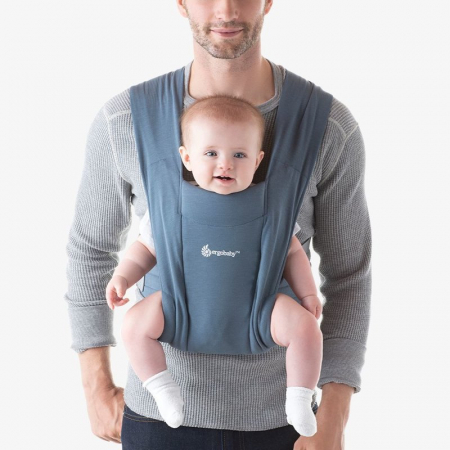 Marsupiu Ergobaby Embrace Oxford Blue [1]