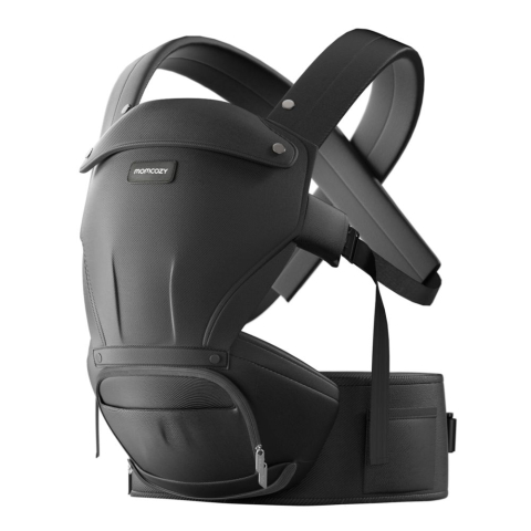 Marsupii bebe - Marsupiu Momcozy cu sezut Black