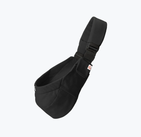 La plimbare - Sling bebe Ergobaby Upsie Onyx Black, 3-6 luni+