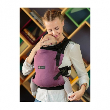 Marsupiu standard half wrap conversion Isara Burgundivine [1]