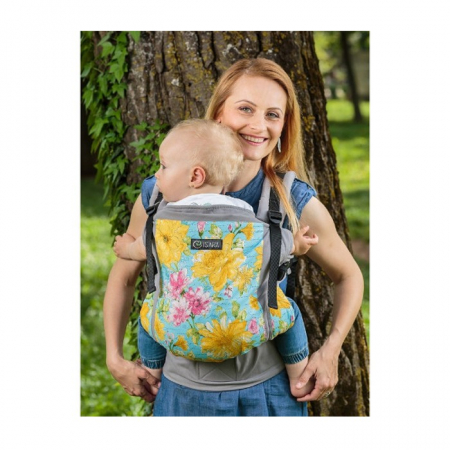 Marsupiu toddler Organic Isara Garden Splendor [1]