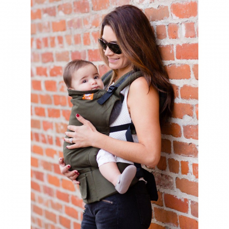 Marsupiu toddler Tula Canvas Olive [1]