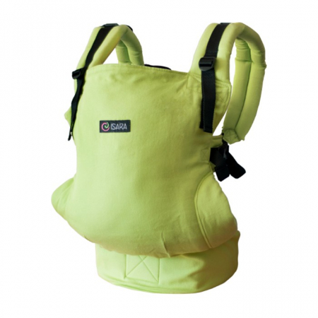 Marsupiu toddler wrap conversion Isara Organic Lime [0]