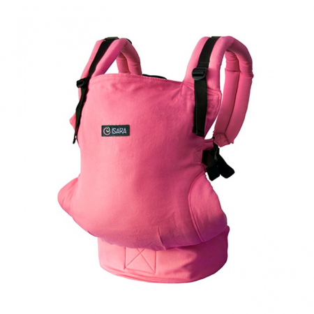 Marsupiu toddler wrap conversion Isara Organic Raspberry [0]