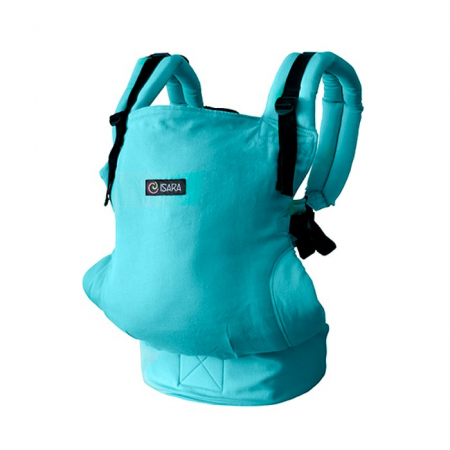 Marsupiu toddler wrap conversion Isara Organic Turquoise [0]