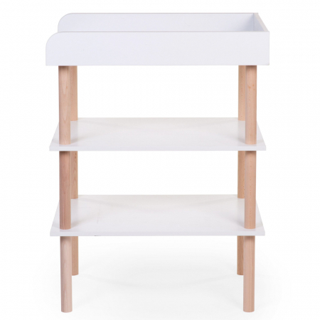 Masa de infasat Childhome Natural/Alb [1]