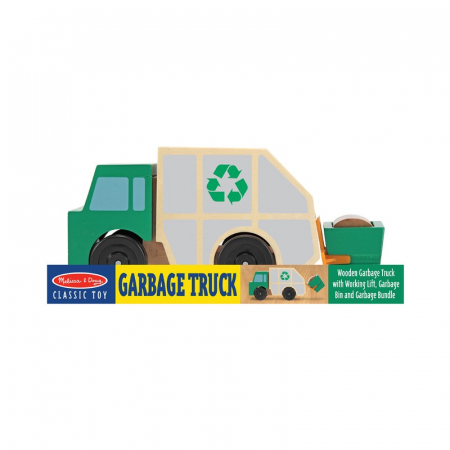 Masina de gunoi din lemn Melissa and Doug [1]