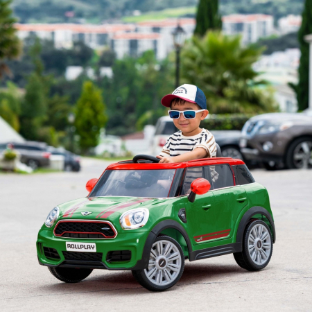 Masina electrica copii Rollplay Mini Countryman, 12V, cu telecomanda [10]