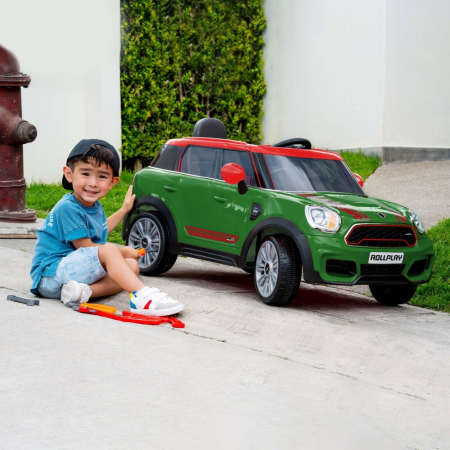 Masina electrica copii Rollplay Mini Countryman, 12V, cu telecomanda [11]