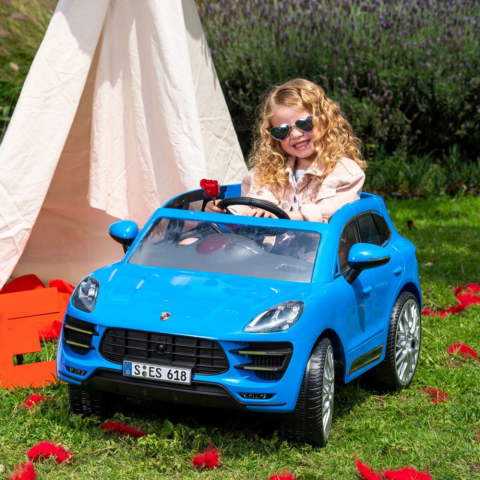 Masina electrica copii Rollplay Porche Macan Turbo, 12V, cu telecomanda [4]