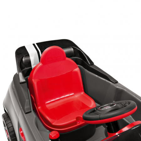 Masina electrica Peg Perego Fiat 500 S, 6V, 2 ani +, Gri [9]