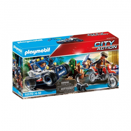 Masina Off Road De Politie Si Hot Playmobil [0]