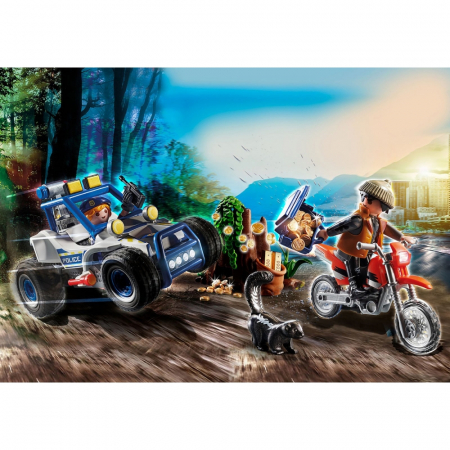 Masina Off Road De Politie Si Hot Playmobil [1]