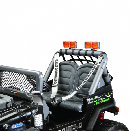 Masina Peg Perego Gaucho Superpower, 24V, 6 ani +, Negru [5]