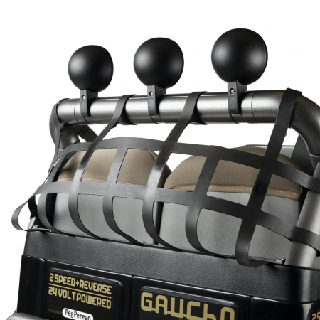 Masina Peg Perego Gaucho XP, 24V, 3 ani +, Negru/Maro [4]