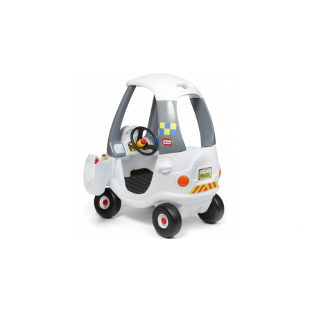 Masinuta de politie alba Cozy Coupe Little Tikes [2]