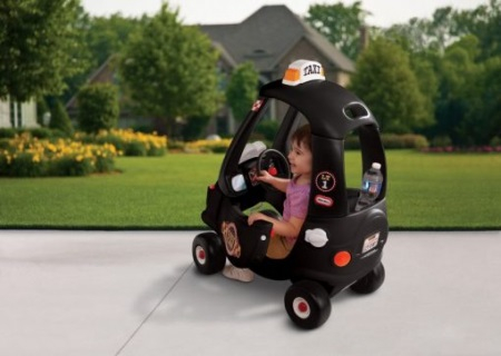 Masinuta Little Tikes Cozy Coupe Taxi Negru [2]
