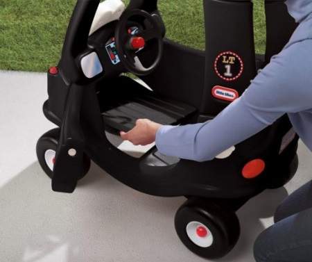 Masinuta Little Tikes Cozy Coupe Taxi Negru [5]