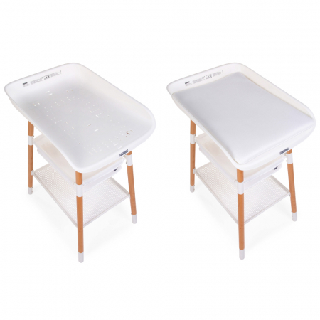 Masuta de infasat Childhome Evolux Natural Alb [1]