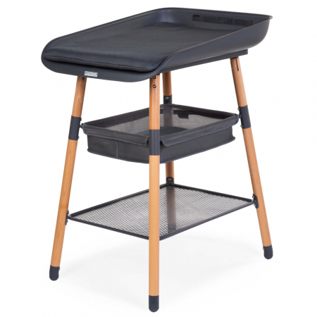 Masute infasat bebe - Masuta de infasat Childhome Evolux Natural Antracit-Resigilat