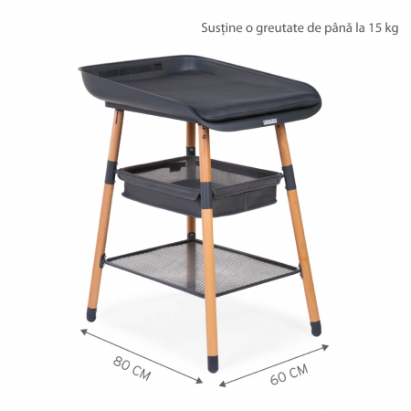 Masuta de infasat Childhome Evolux Natural Antracit [5]