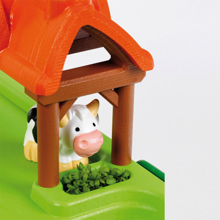 Masuta de joaca cu apa si nisip 2in1 Klein Ferma John Deere [9]