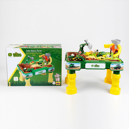 Masuta de joaca cu apa si nisip 2in1 Klein Ferma John Deere [1]