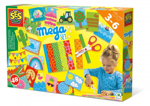 Arta si creatie - Mega Set Creatie-Invat sa Folosesc Foarfeca