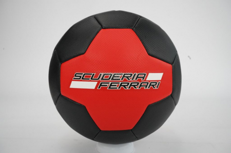 Minge de fotbal Mesuca Ferrari marimea 5 Rosu/Negru [2]