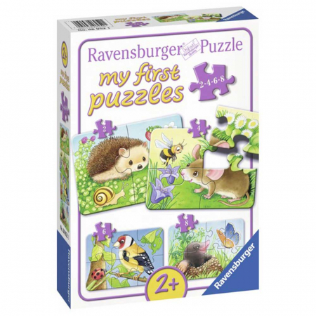 Jocuri tip puzzle - Mini Puzzle Ravensburger - Animale Din Padure