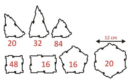 Jucarii - Joc de construit Miniland – 236 piese