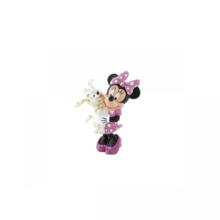 Figurine jucarii mici - Minnie cu catelus, Bullyland