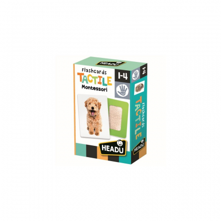 Jocuri educative - Montessori- Carti tactile  Headu
