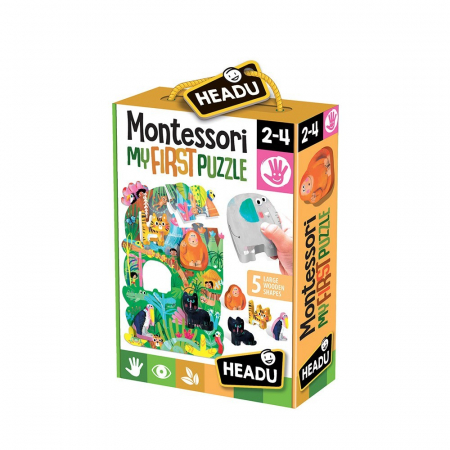 Montessori Primul meu puzzle - Jungla Headu [0]